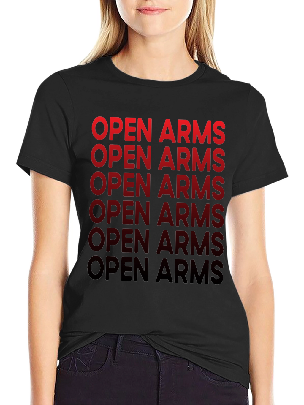 Open Arms Graphic T-Shirt