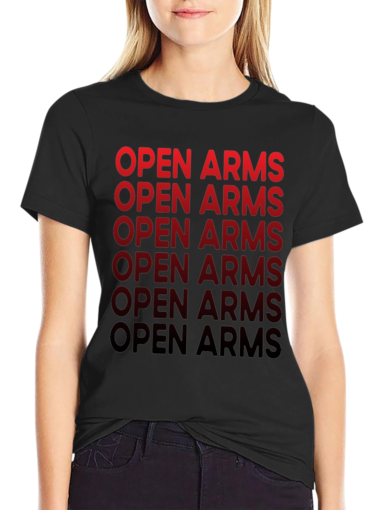 Open Arms Graphic T-Shirt