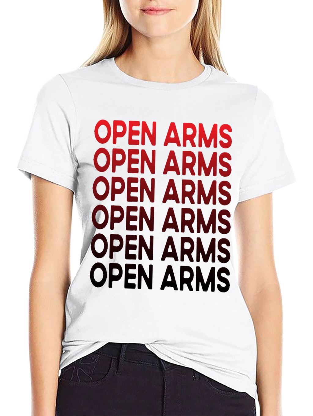 Open Arms Graphic T-Shirt