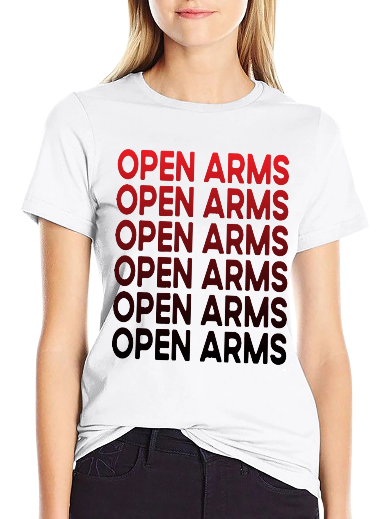 Open Arms Graphic T-Shirt