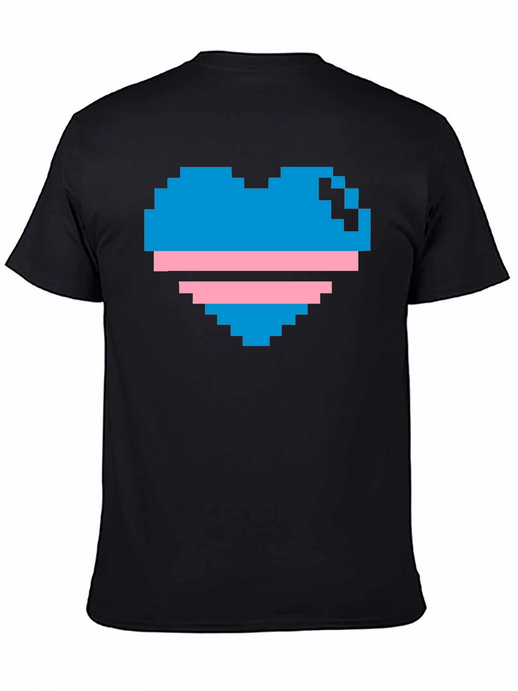 Pixel Heart Trans Pride T-Shirt