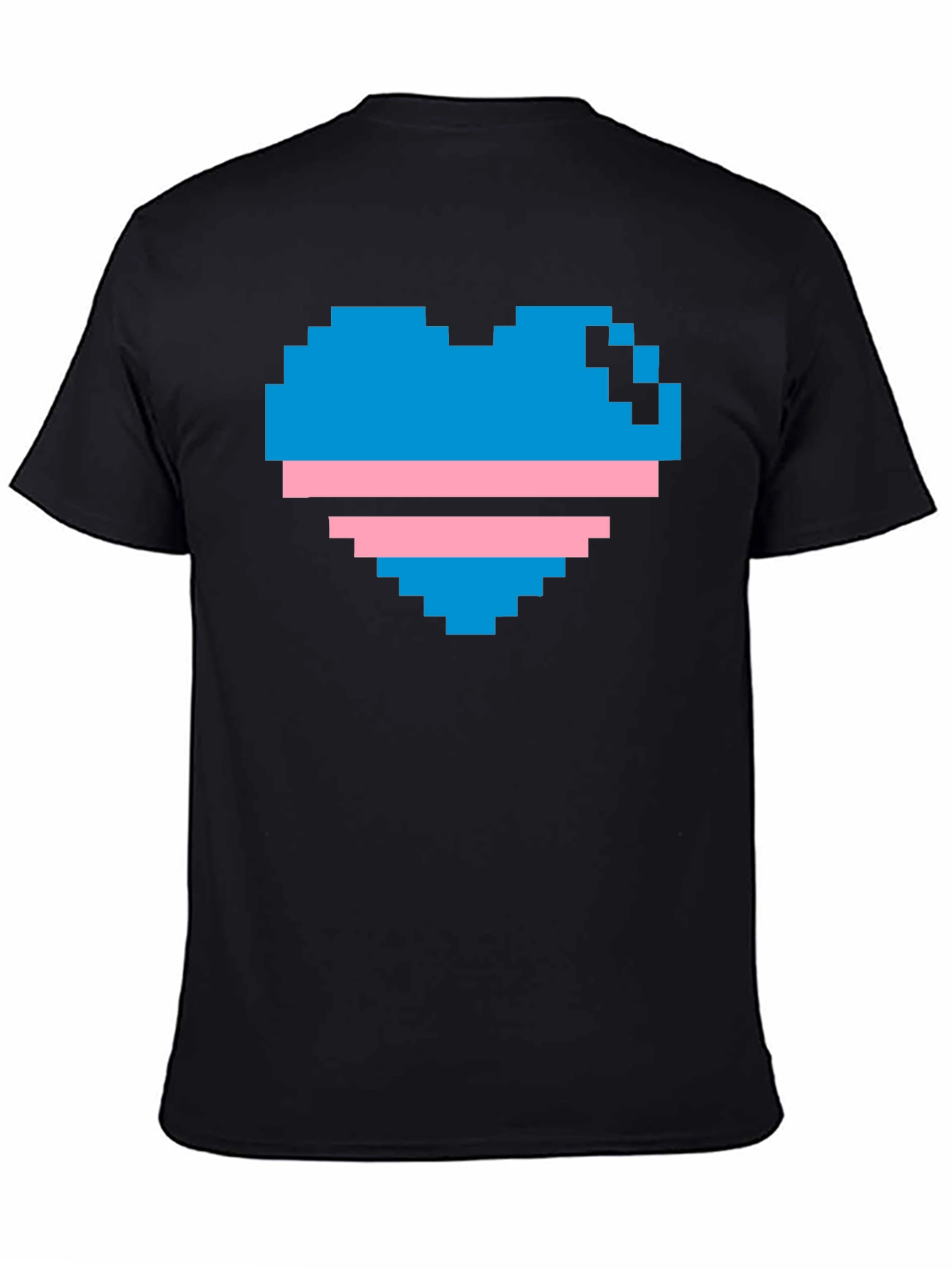 Pixel Heart Trans Pride T-Shirt