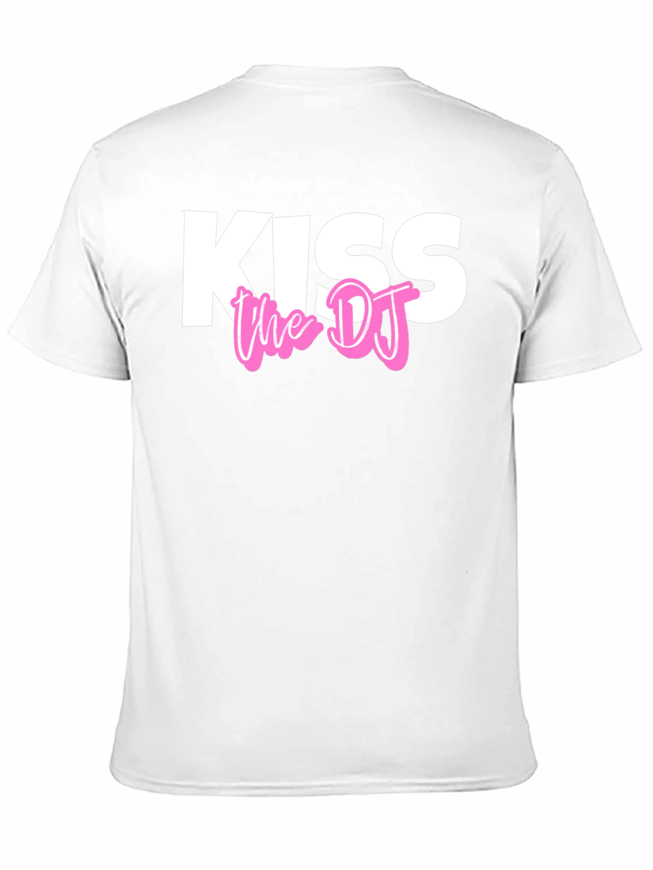 Kiss The DJ Black Graphic Tee