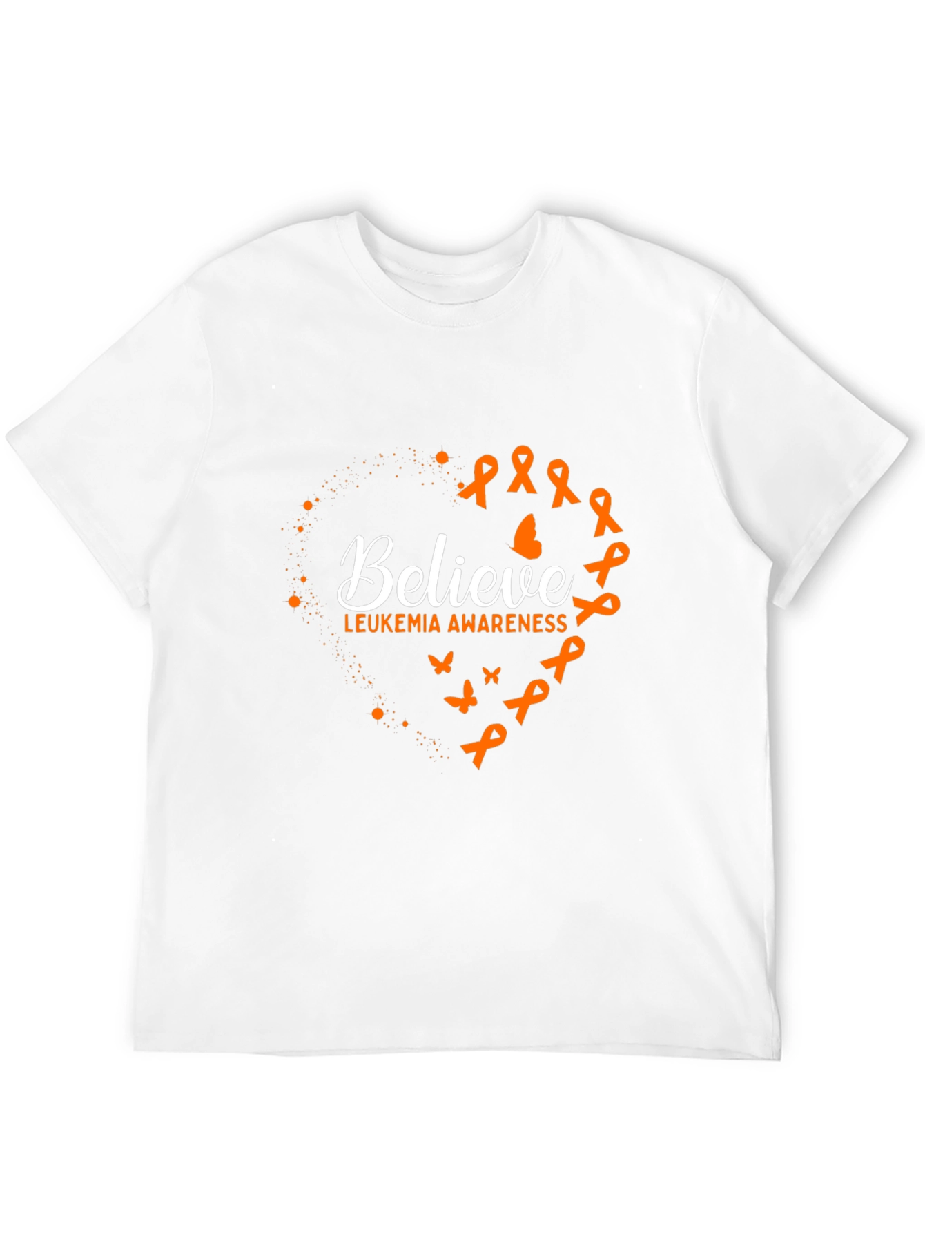 Believe Leukemia Awareness T-Shirt