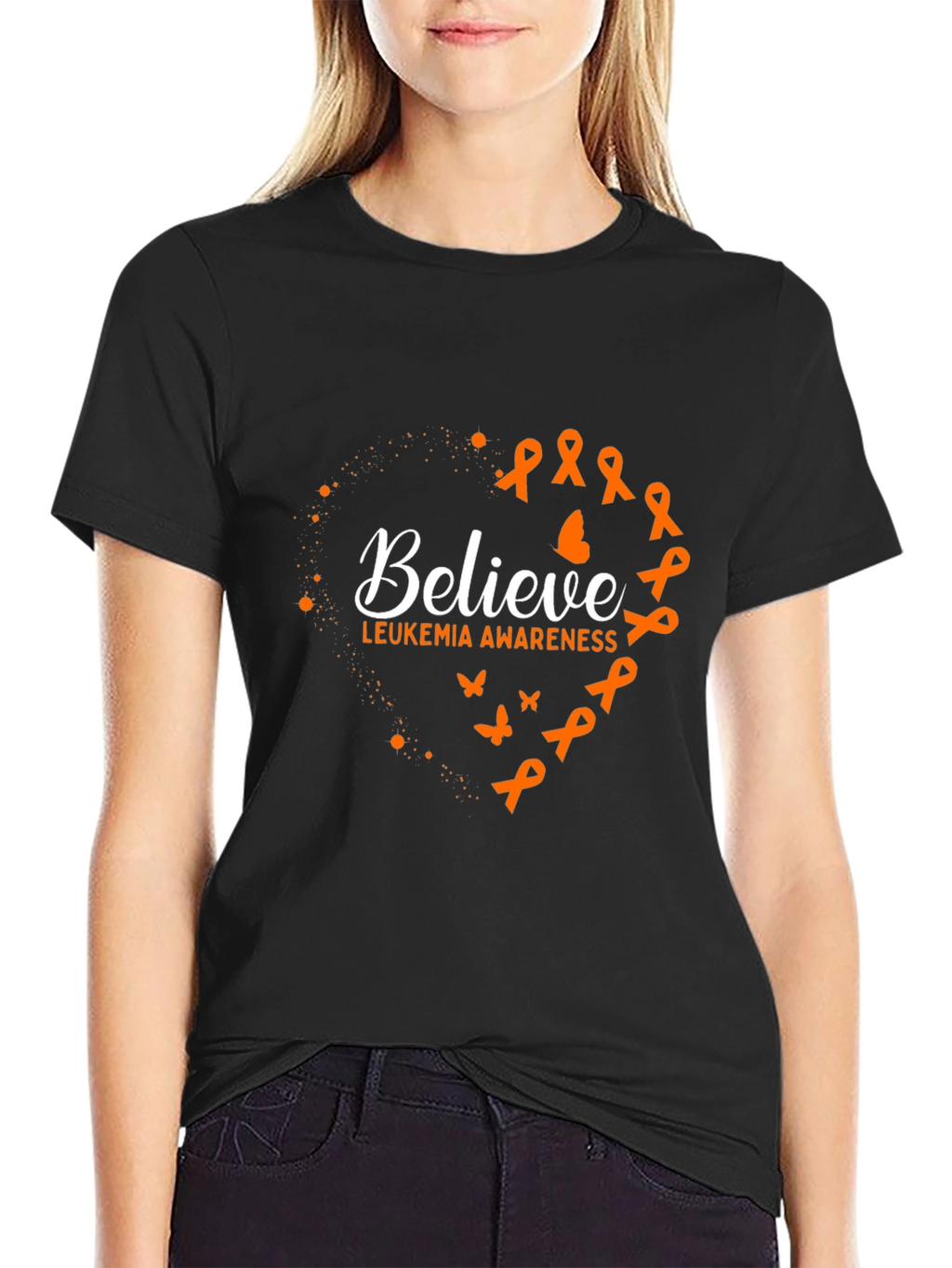 Believe Leukemia Awareness T-Shirt
