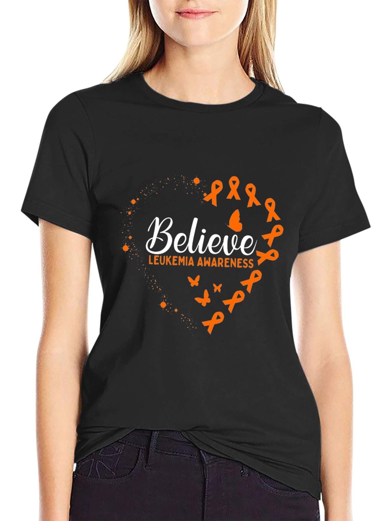 Believe Leukemia Awareness T-Shirt