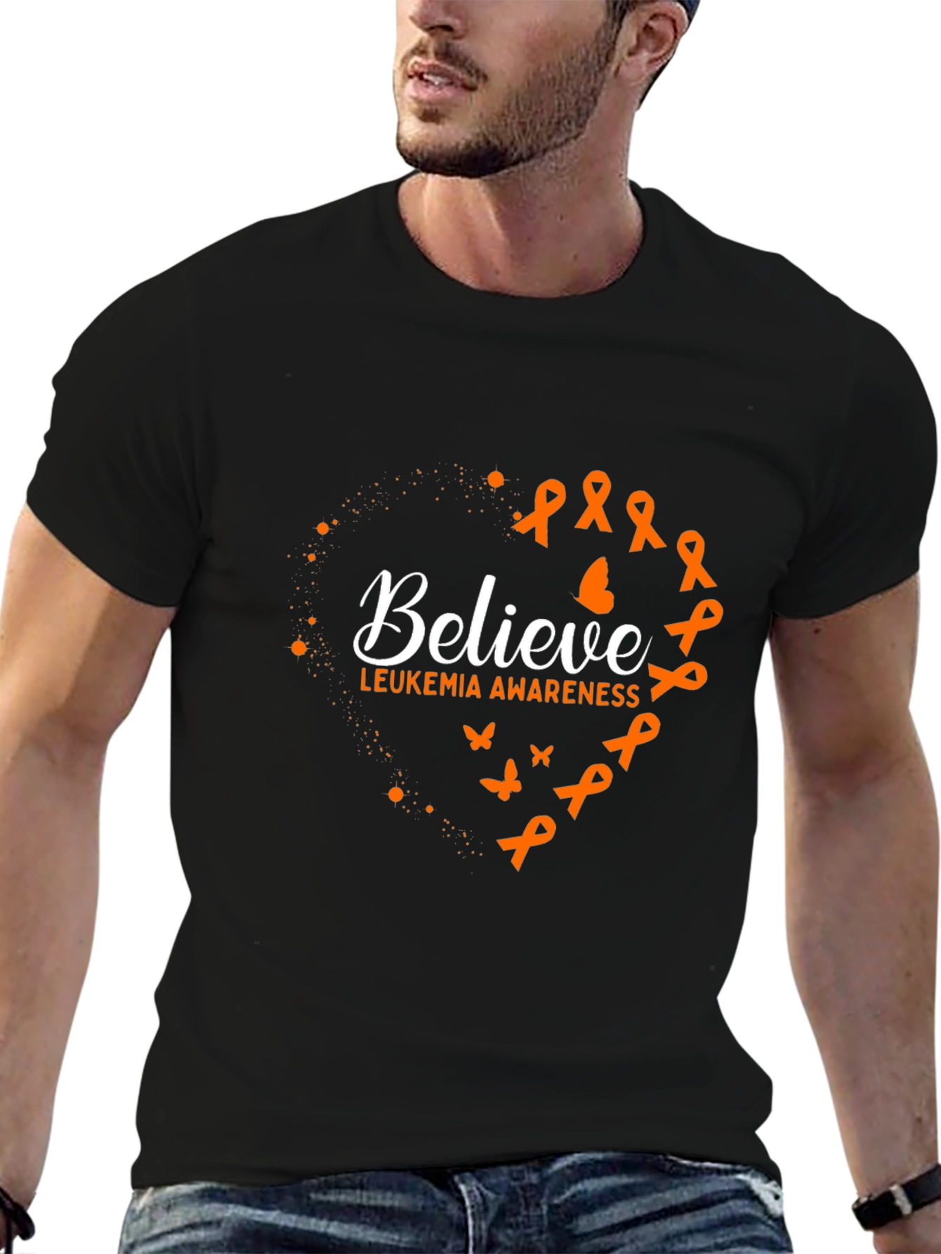 Believe Leukemia Awareness T-Shirt