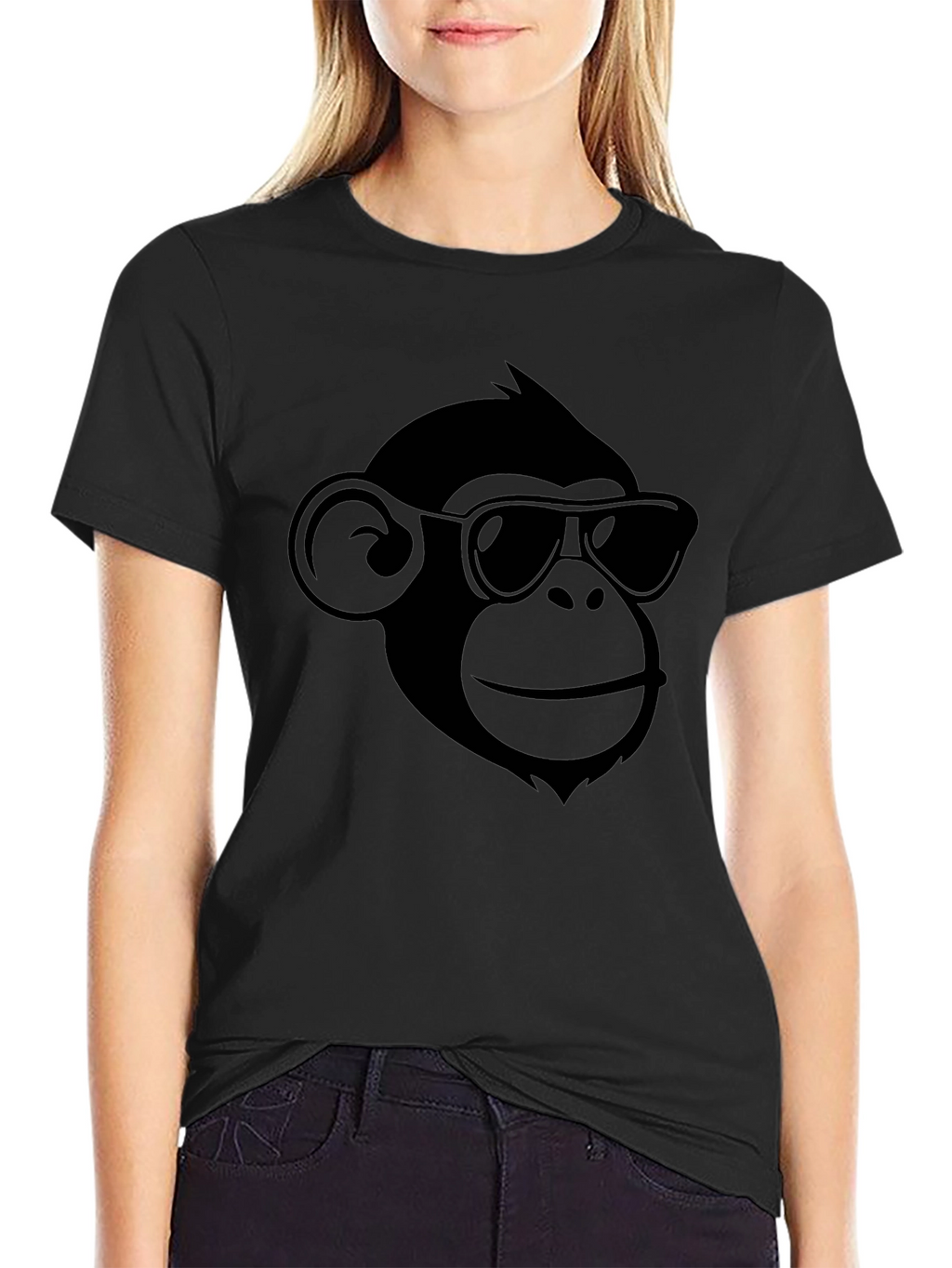 Cool Monkey Graphic T-Shirt