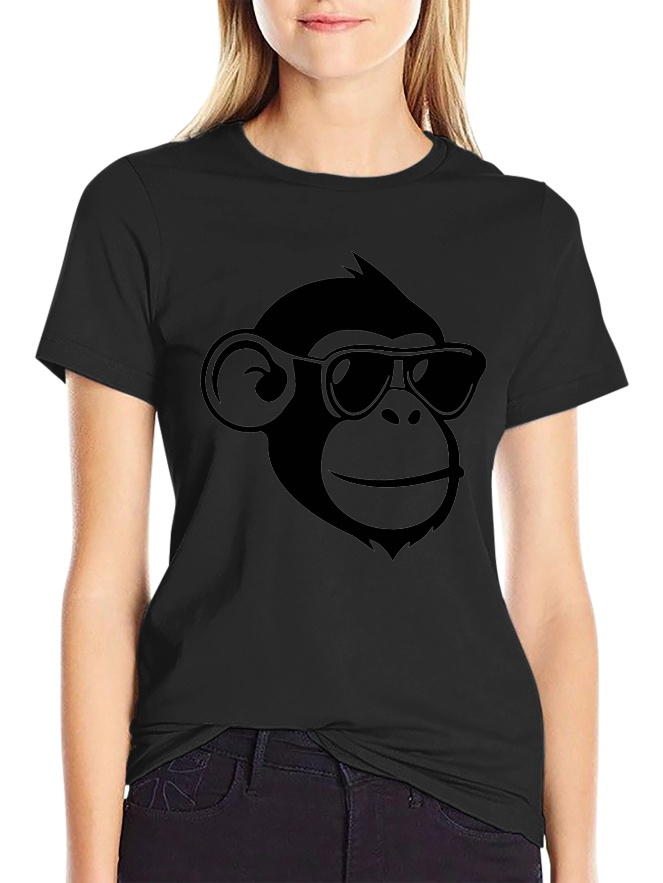 Cool Monkey Graphic T-Shirt