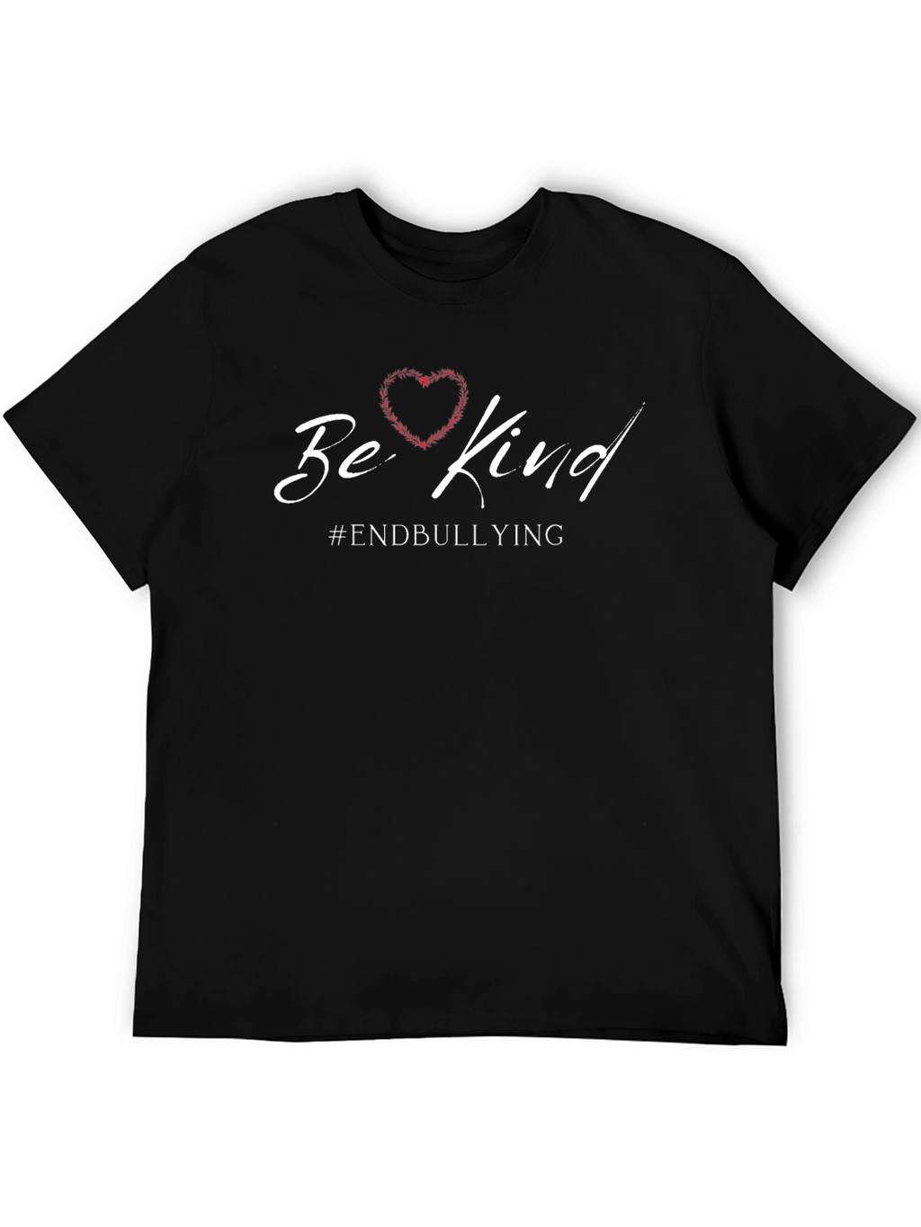 Be Kind #EndBullying Black Graphic Tee
