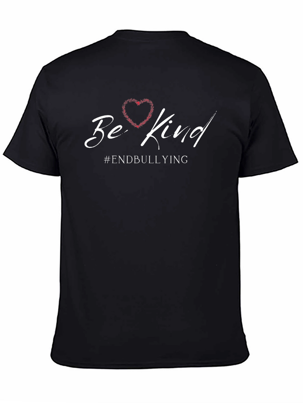 Be Kind #EndBullying Black Graphic Tee