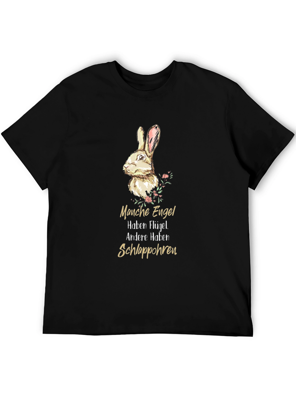 Bunny Rabbit T-Shirt - Manche Engel Design