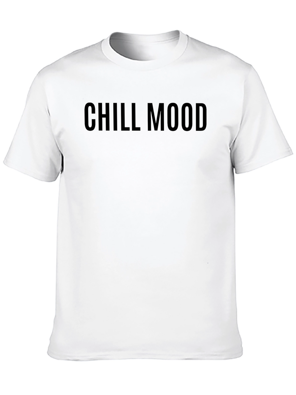 Chill Mood Black Graphic T-Shirt