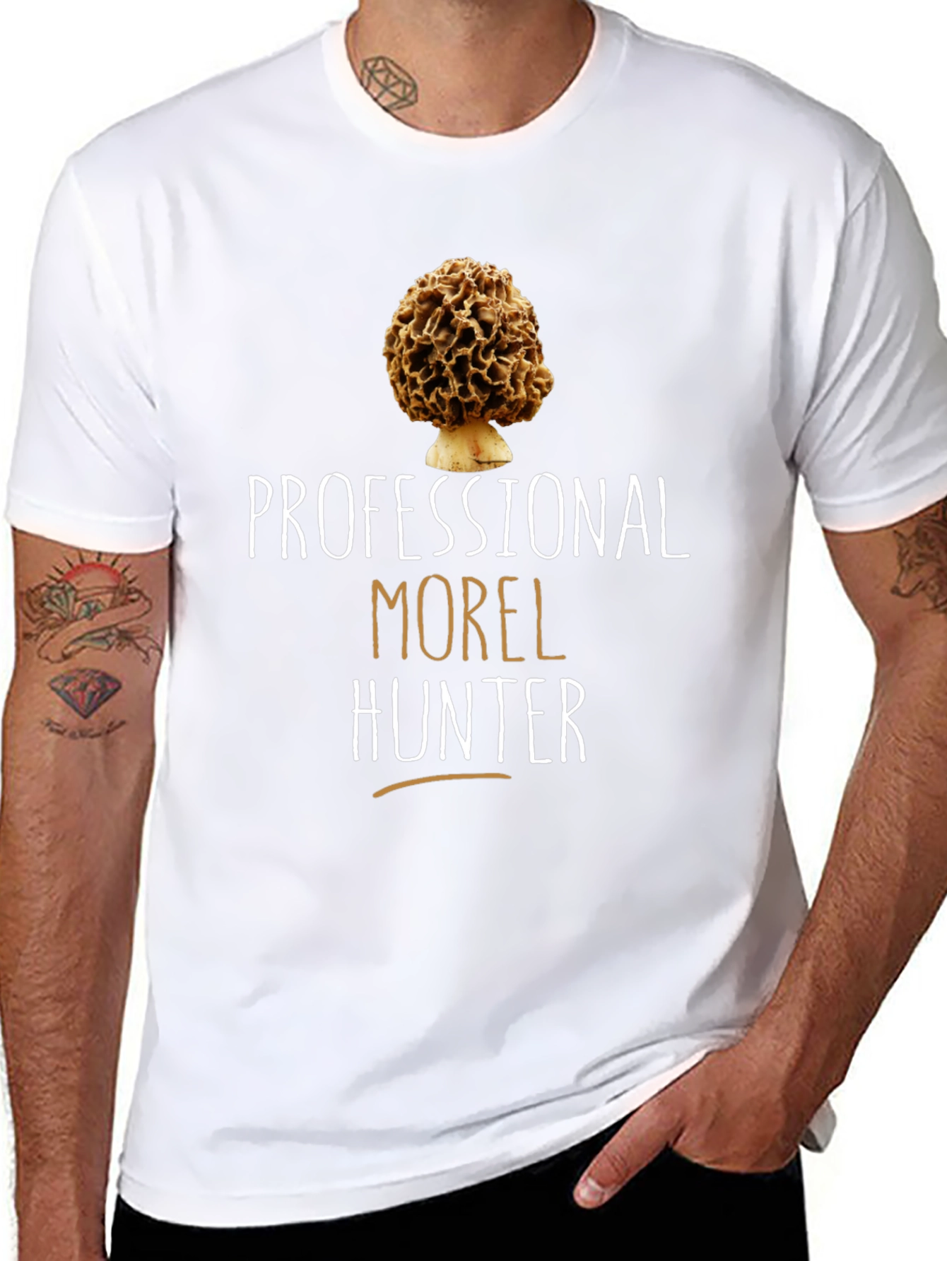 Professional Morel Hunter Graphic Tee