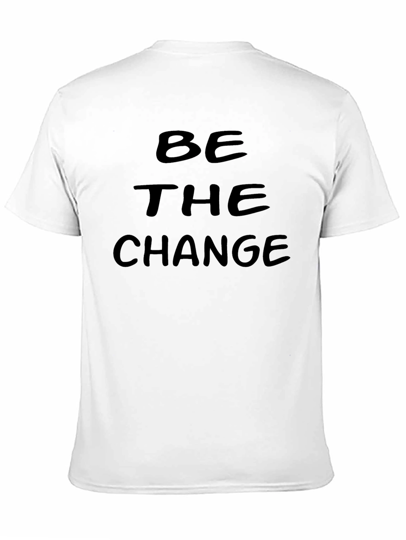 Be The Change Graphic Tee - Classic Black T-Shirt