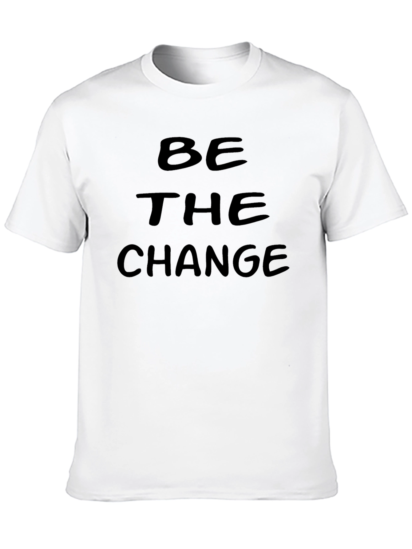 Be The Change Graphic Tee - Classic Black T-Shirt