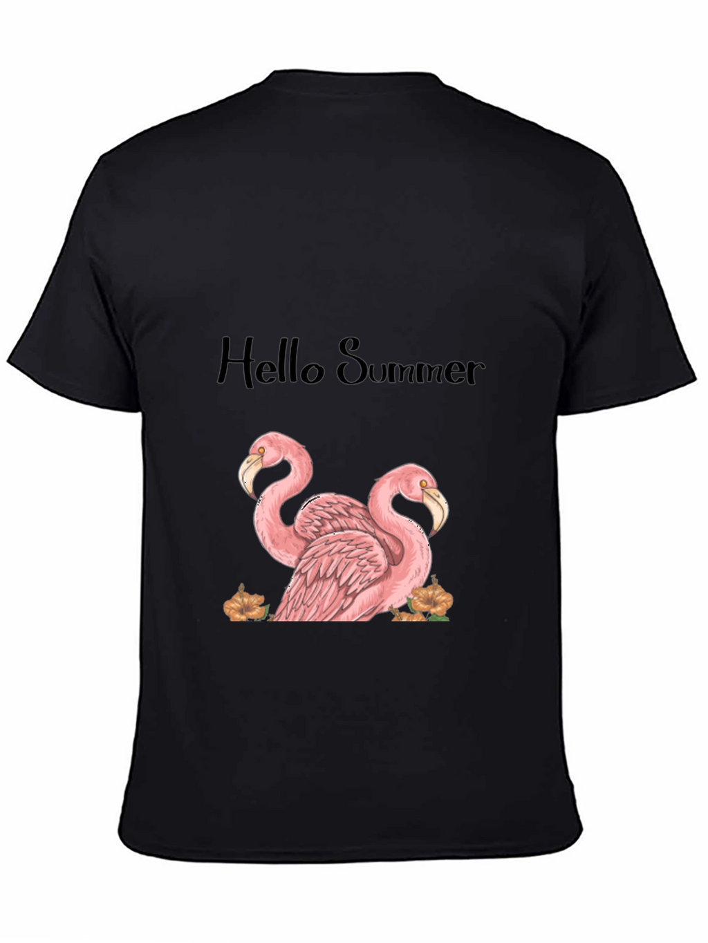 Hello Summer Flamingo Graphic Tee