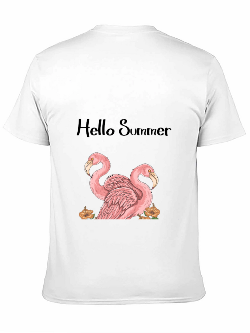 Hello Summer Flamingo Graphic Tee