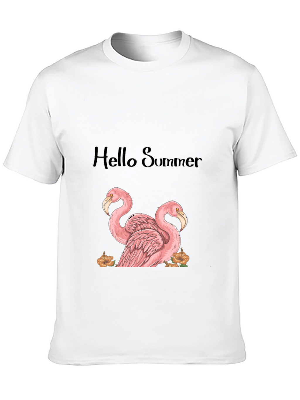 Hello Summer Flamingo Graphic Tee