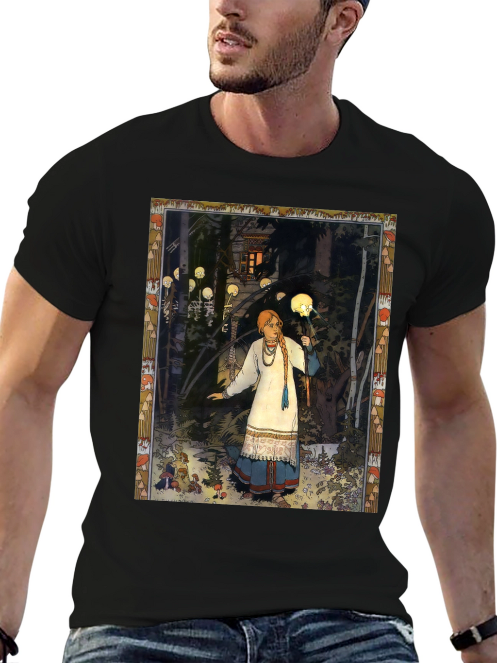 Baba Yaga Graphic T-Shirt