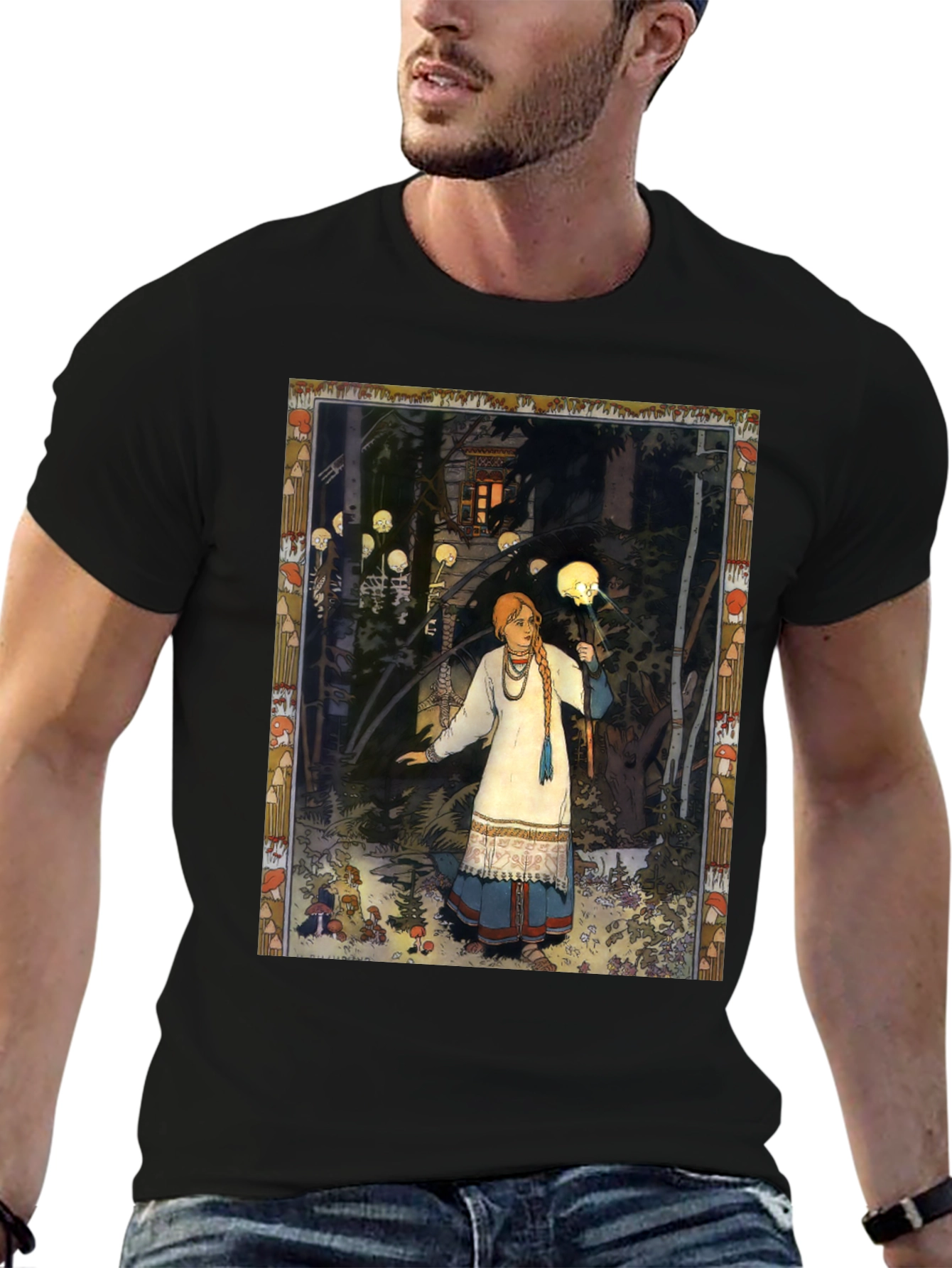 Baba Yaga Graphic T-Shirt