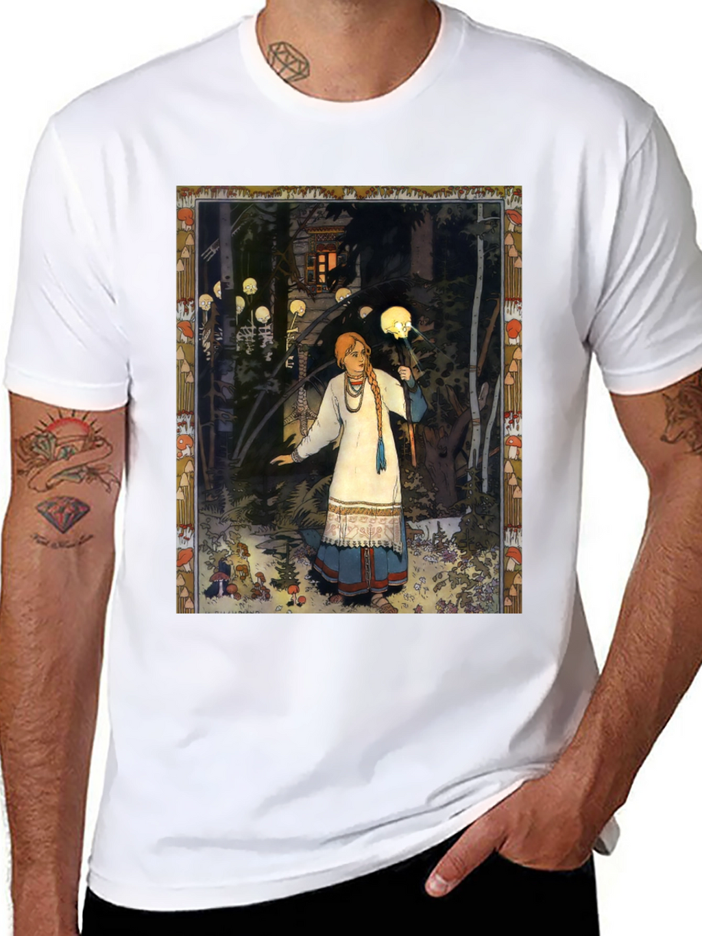 Baba Yaga Graphic T-Shirt