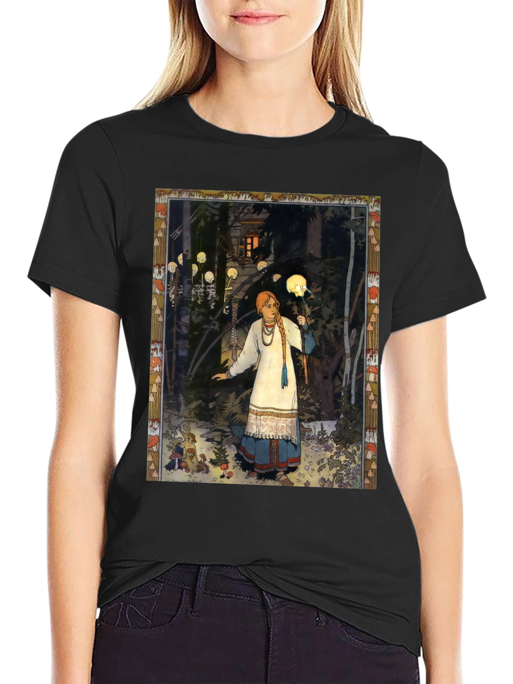 Baba Yaga Graphic T-Shirt