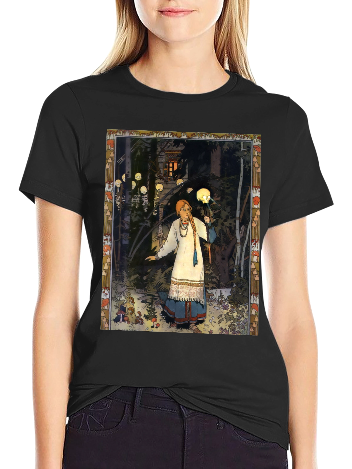 Baba Yaga Graphic T-Shirt