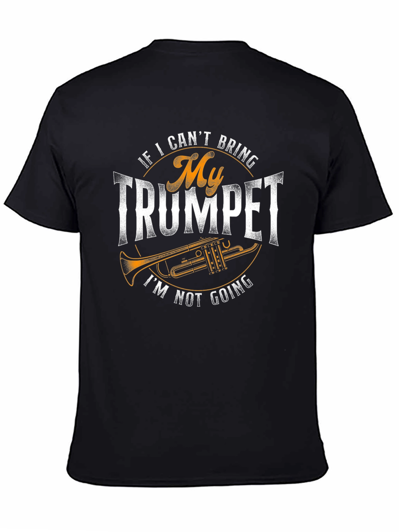 Trumpet Player Graphic T-Shirt - Music Lover Tee