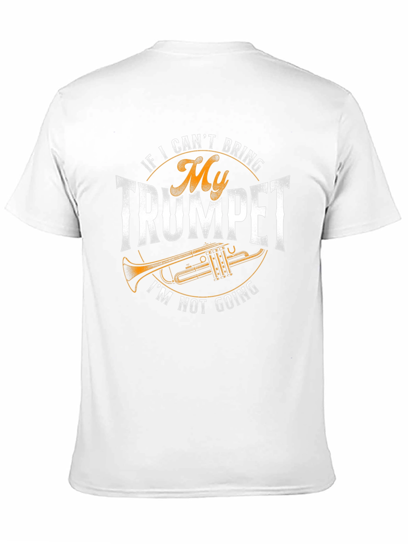 Trumpet Player Graphic T-Shirt - Music Lover Tee
