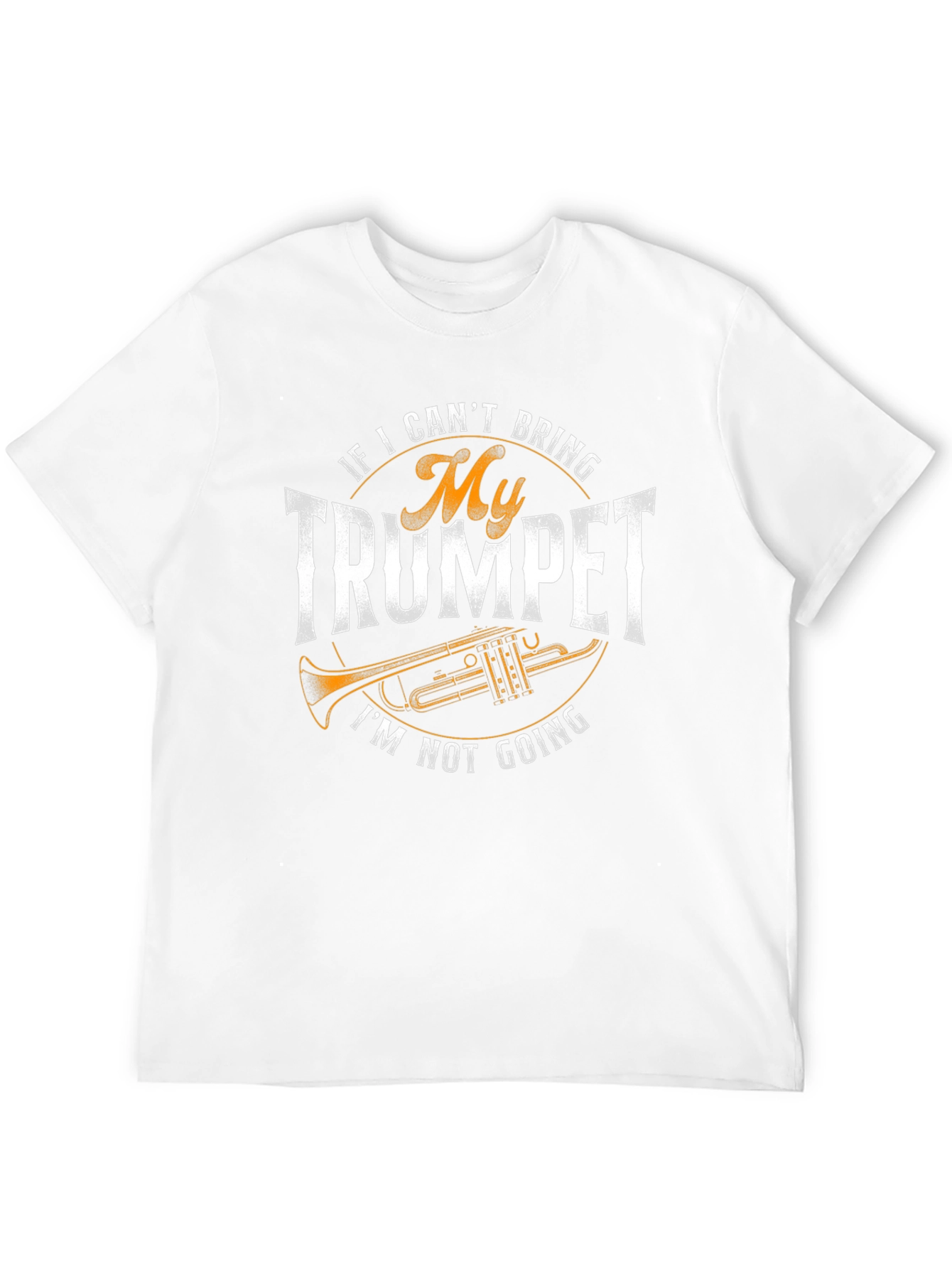 Trumpet Player Graphic T-Shirt - Music Lover Tee