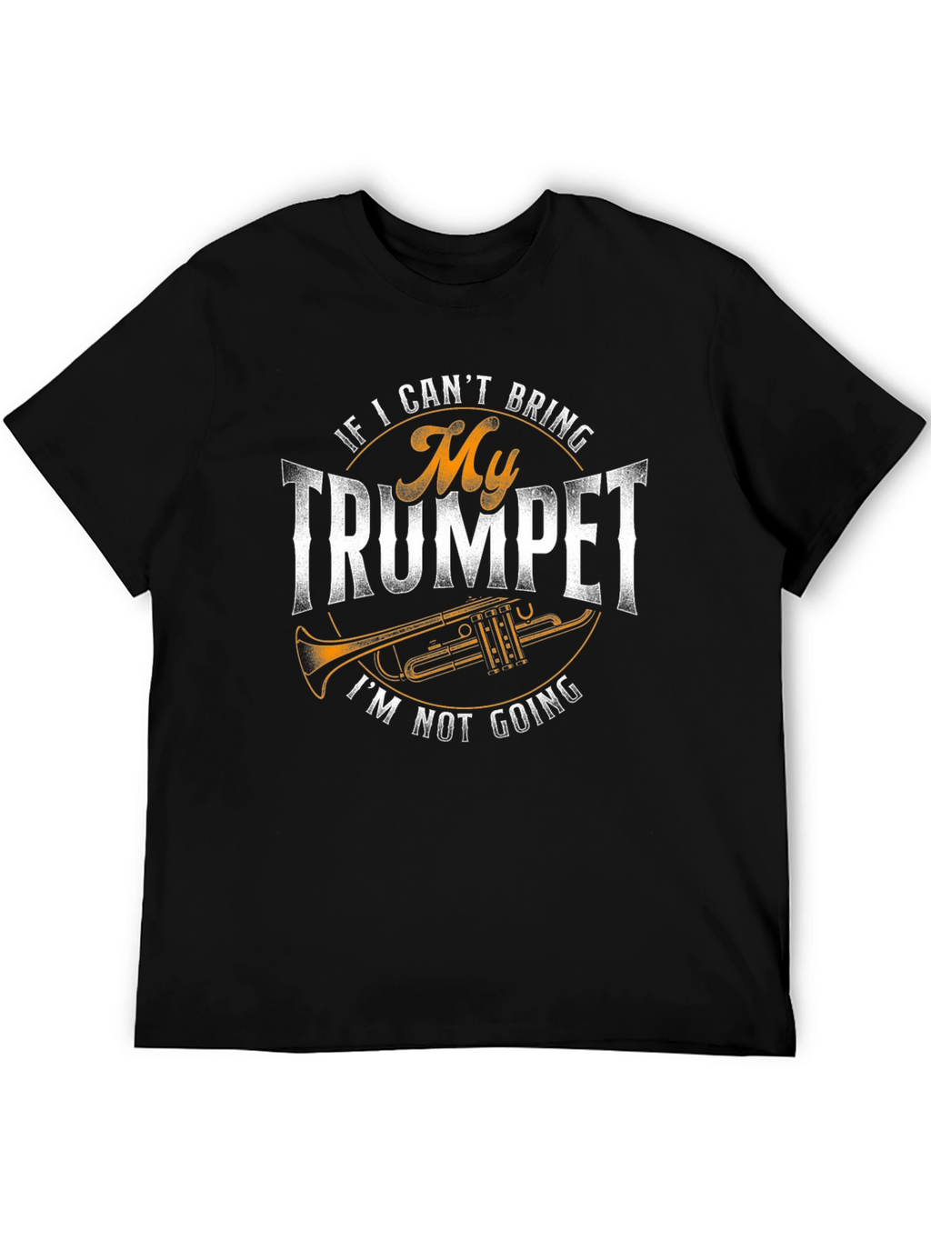 Trumpet Player Graphic T-Shirt - Music Lover Tee