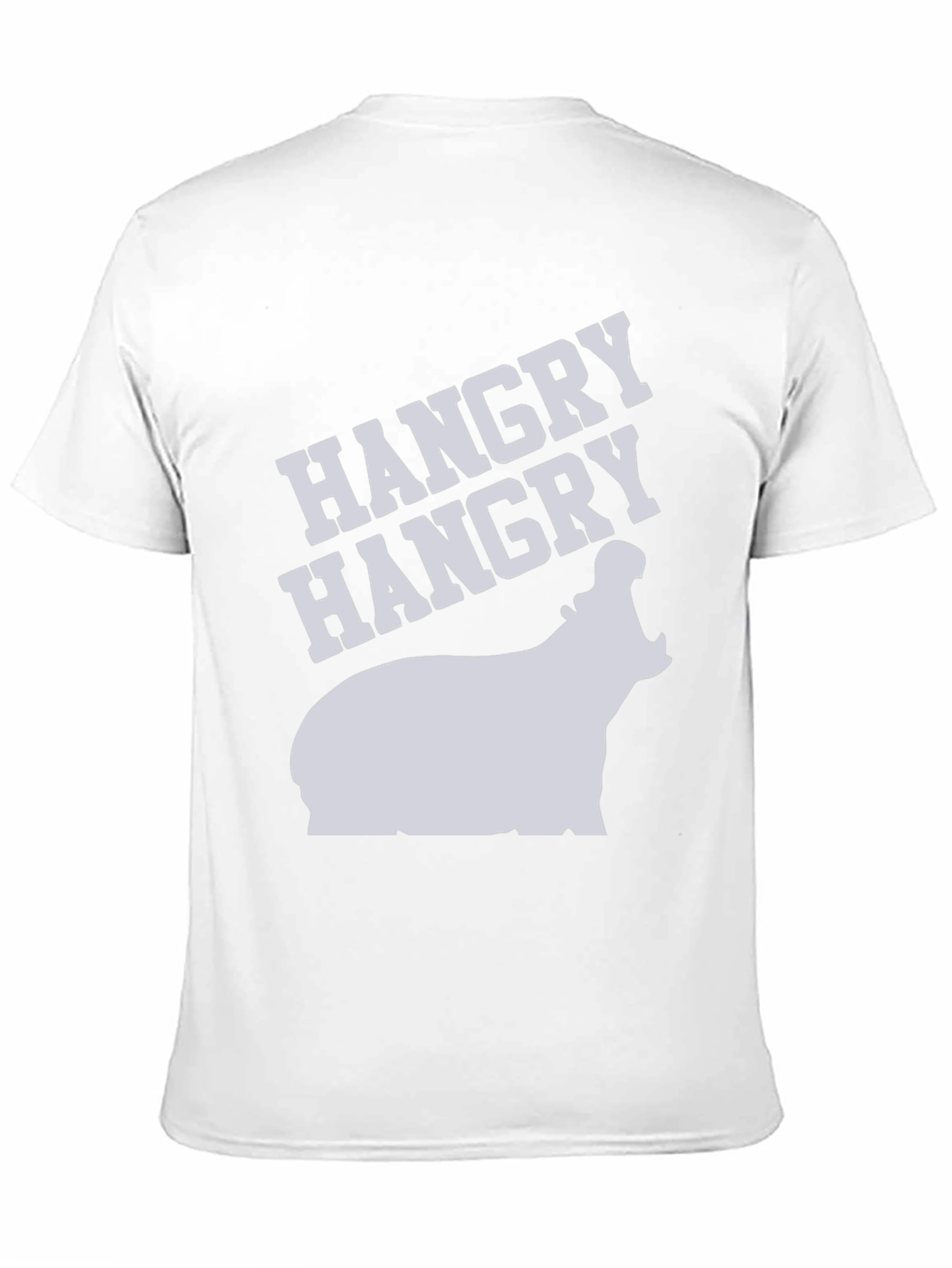 Hangry Hippo T-Shirt - Funny Graphic Tee