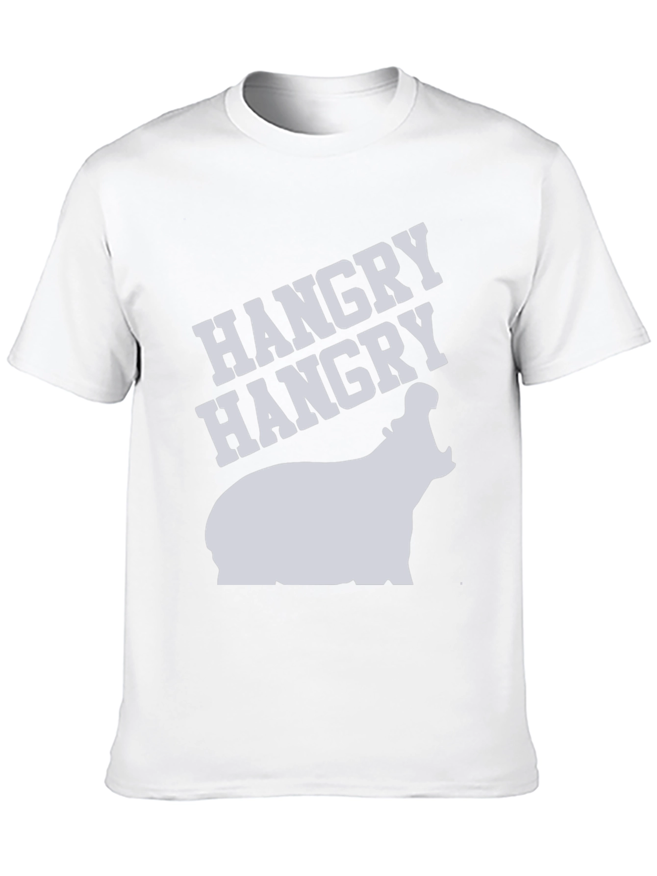 Hangry Hippo T-Shirt - Funny Graphic Tee