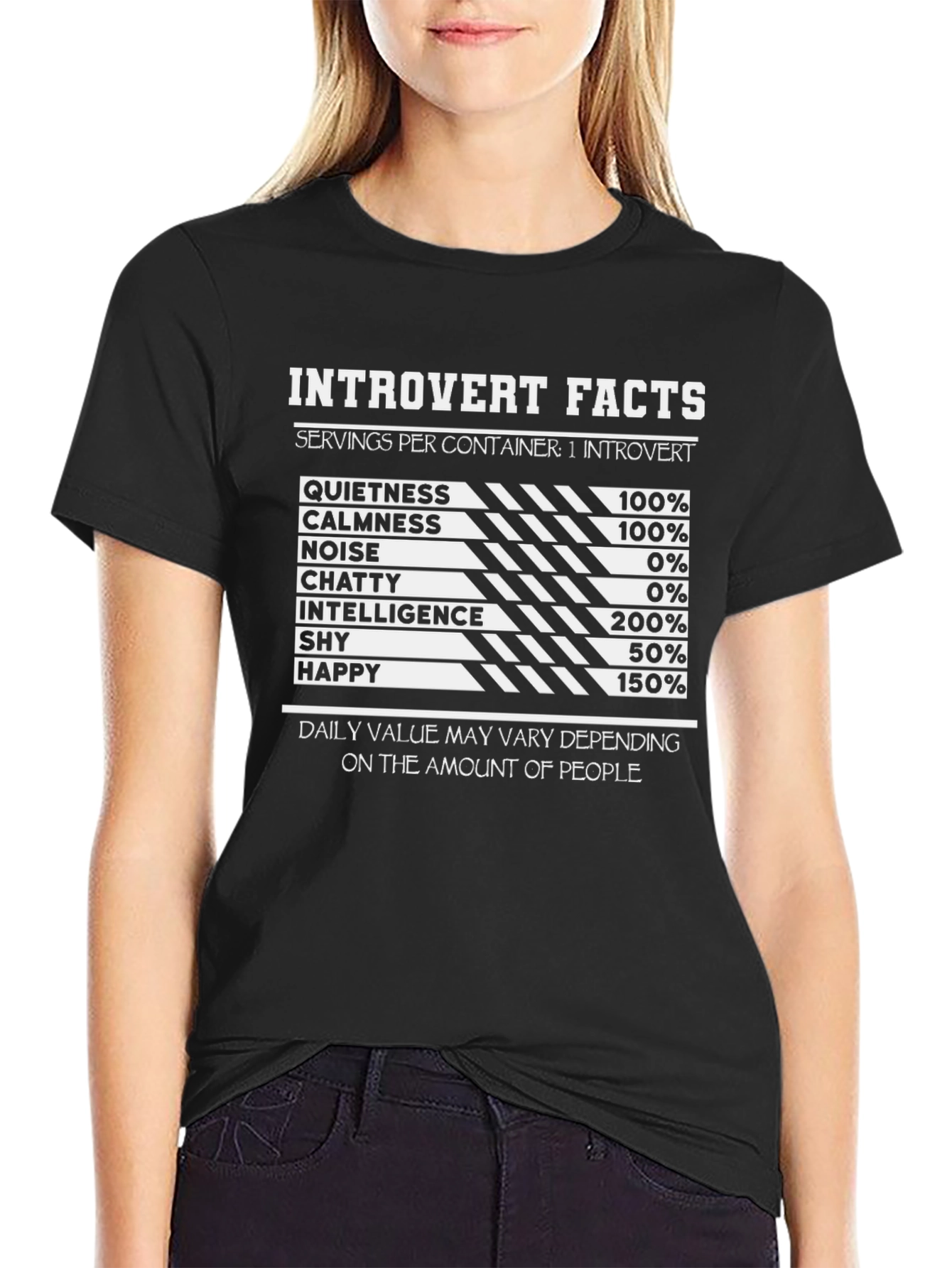 Introvert Facts Graphic Tee - Soft Cotton Blend
