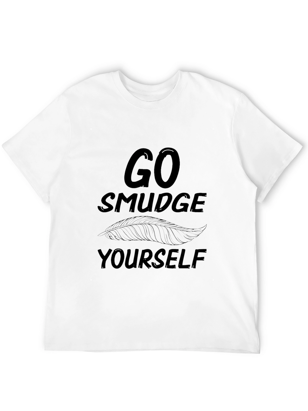 Go Smudge Yourself Black Graphic Tee