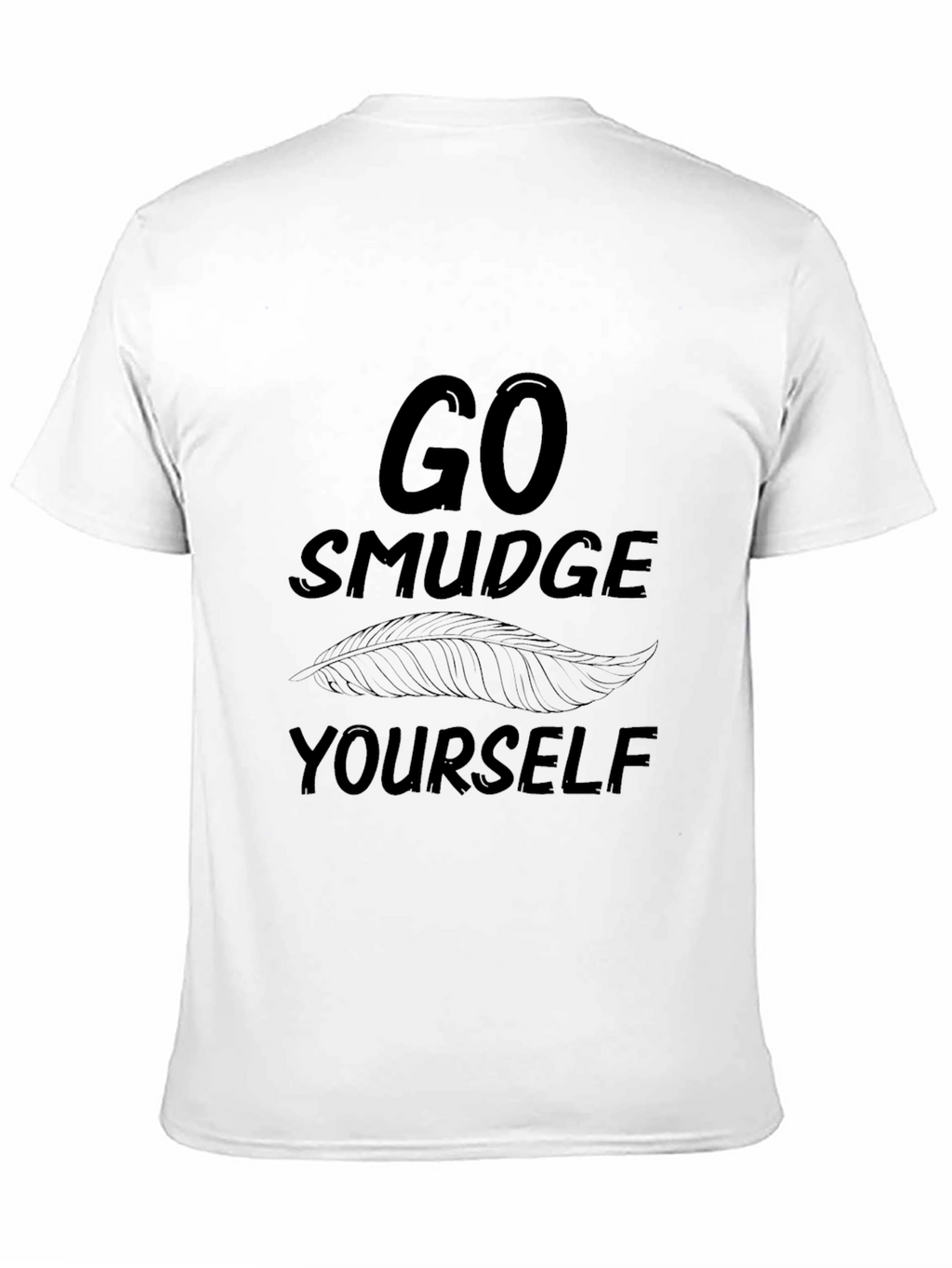 Go Smudge Yourself Black Graphic Tee