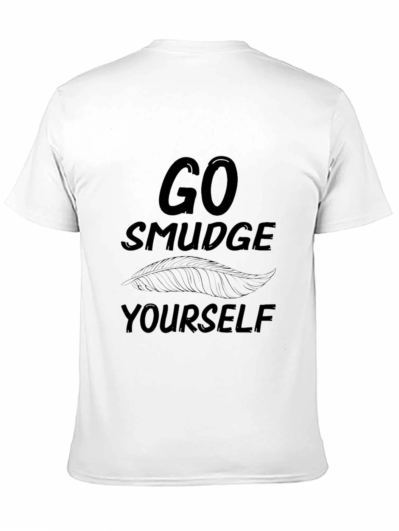 Go Smudge Yourself Black Graphic Tee