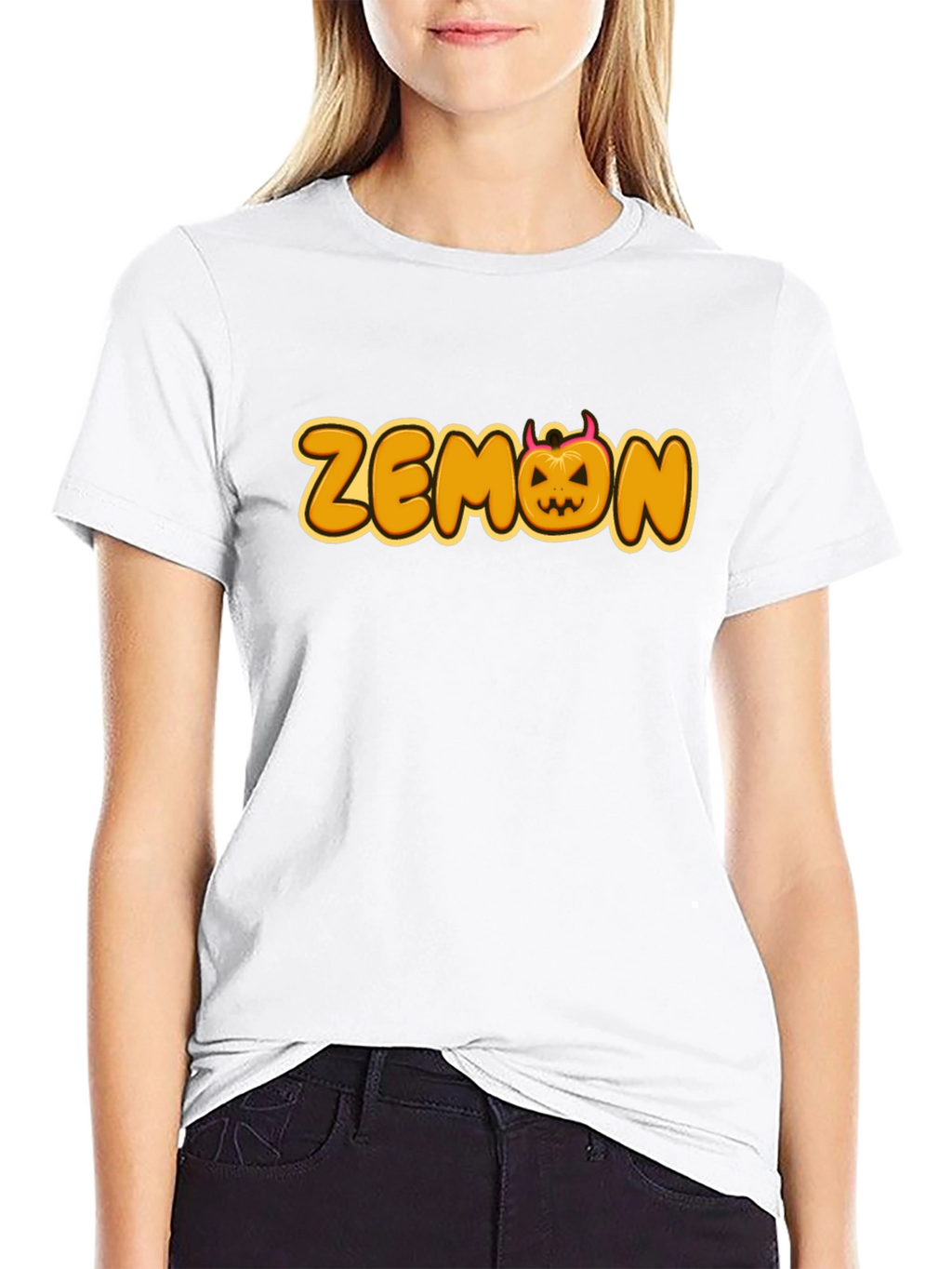 Halloween Zemon T-Shirt - Mens Black Tee
