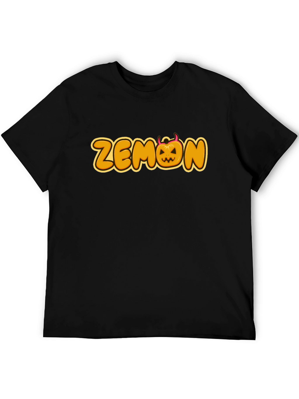 Halloween Zemon T-Shirt - Mens Black Tee