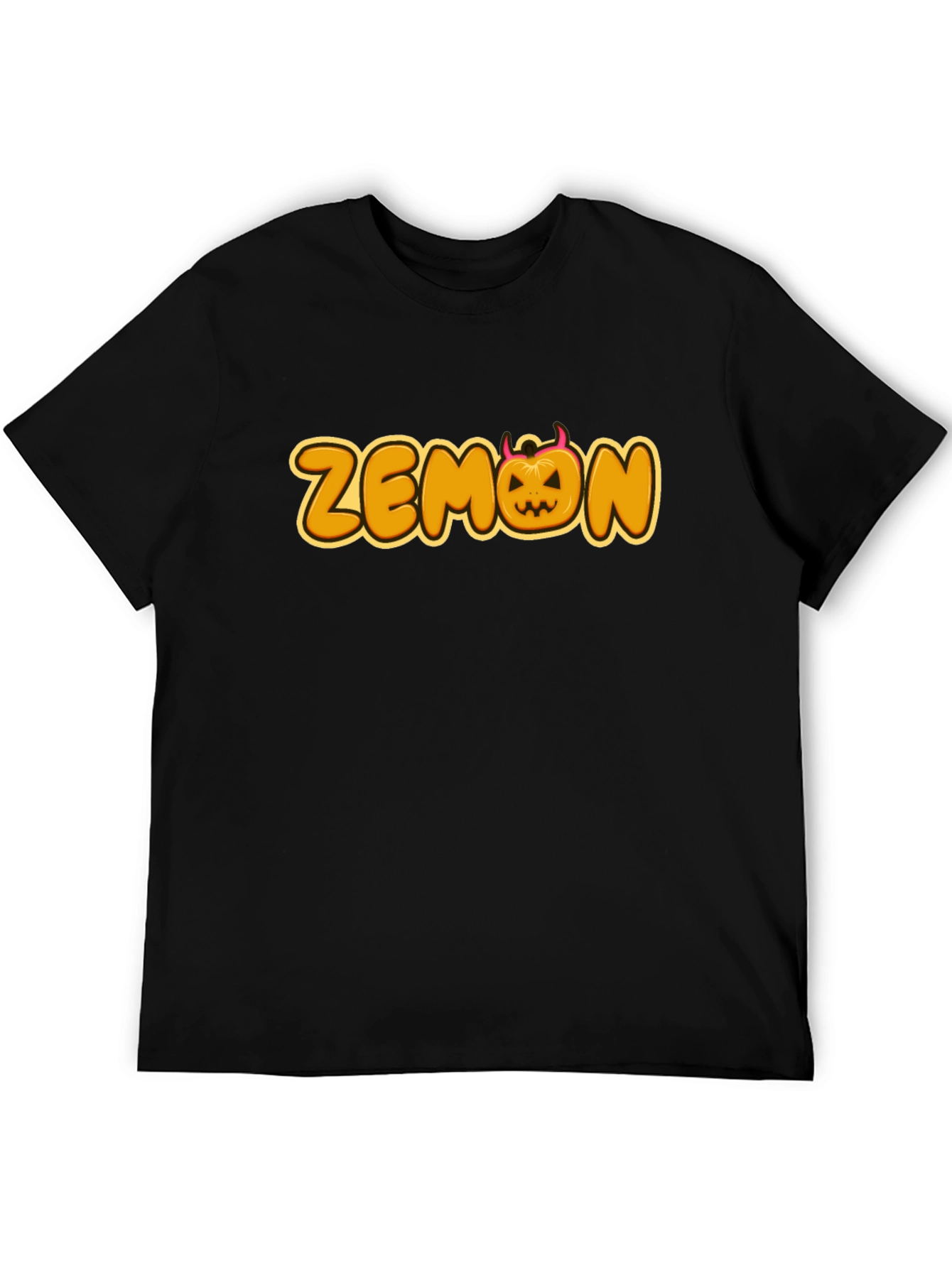 Halloween Zemon T-Shirt - Mens Black Tee