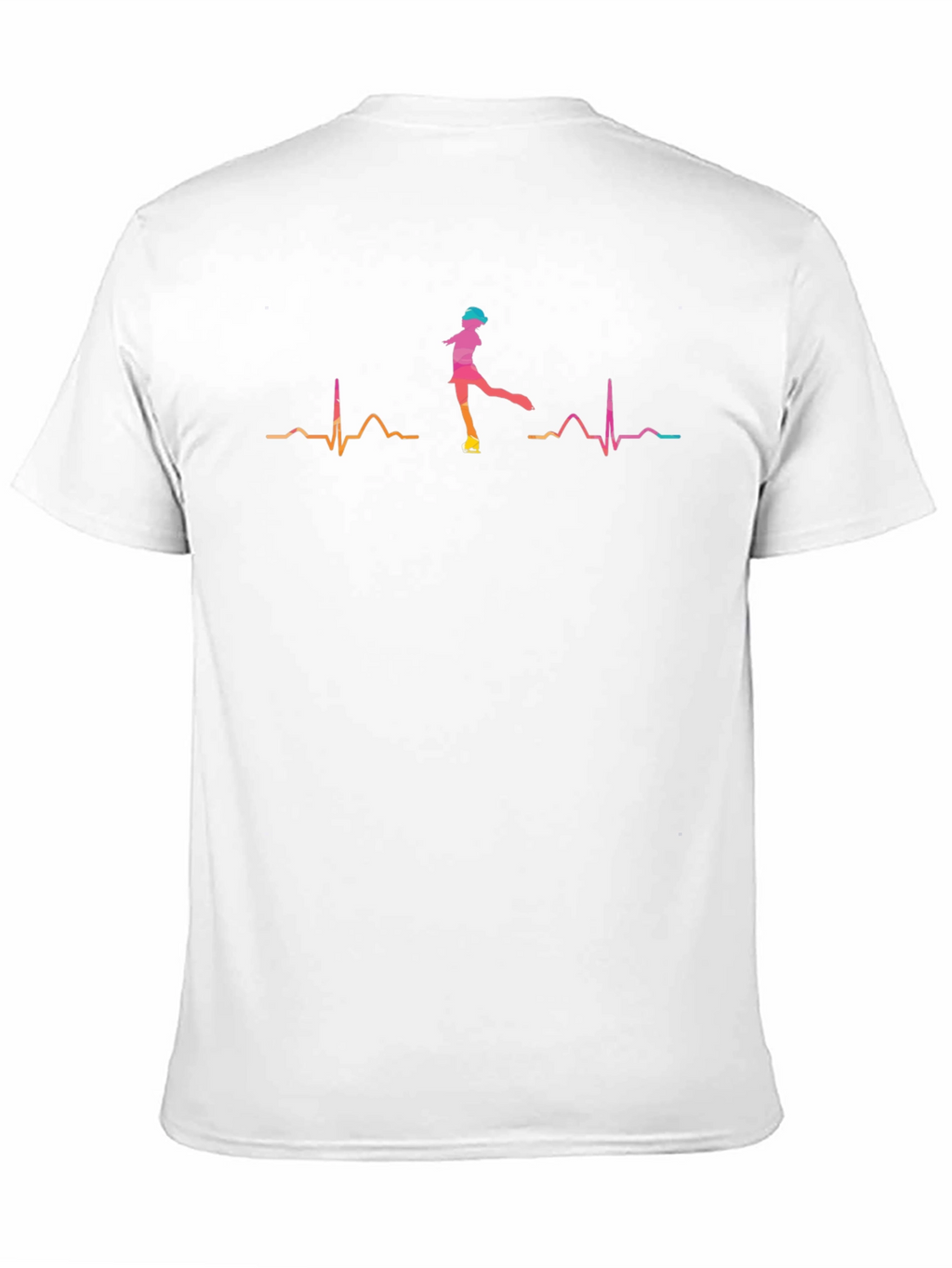 Figure Skating Heartbeat T-Shirt