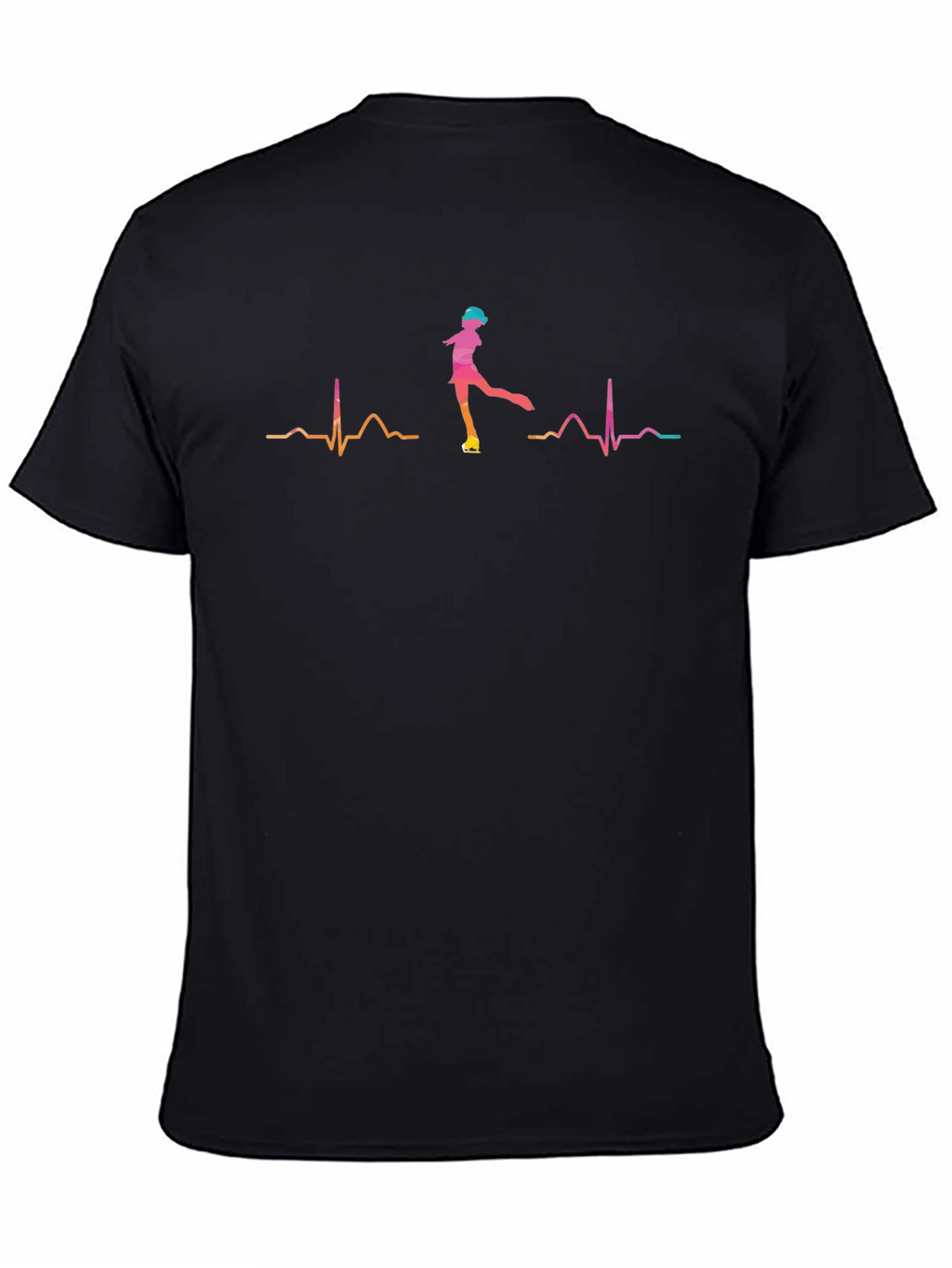 Figure Skating Heartbeat T-Shirt