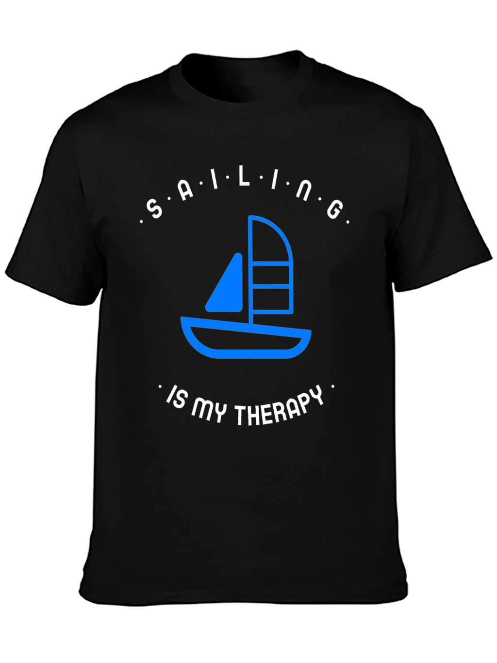 Sailing is My Therapy Graphic T-Shirt