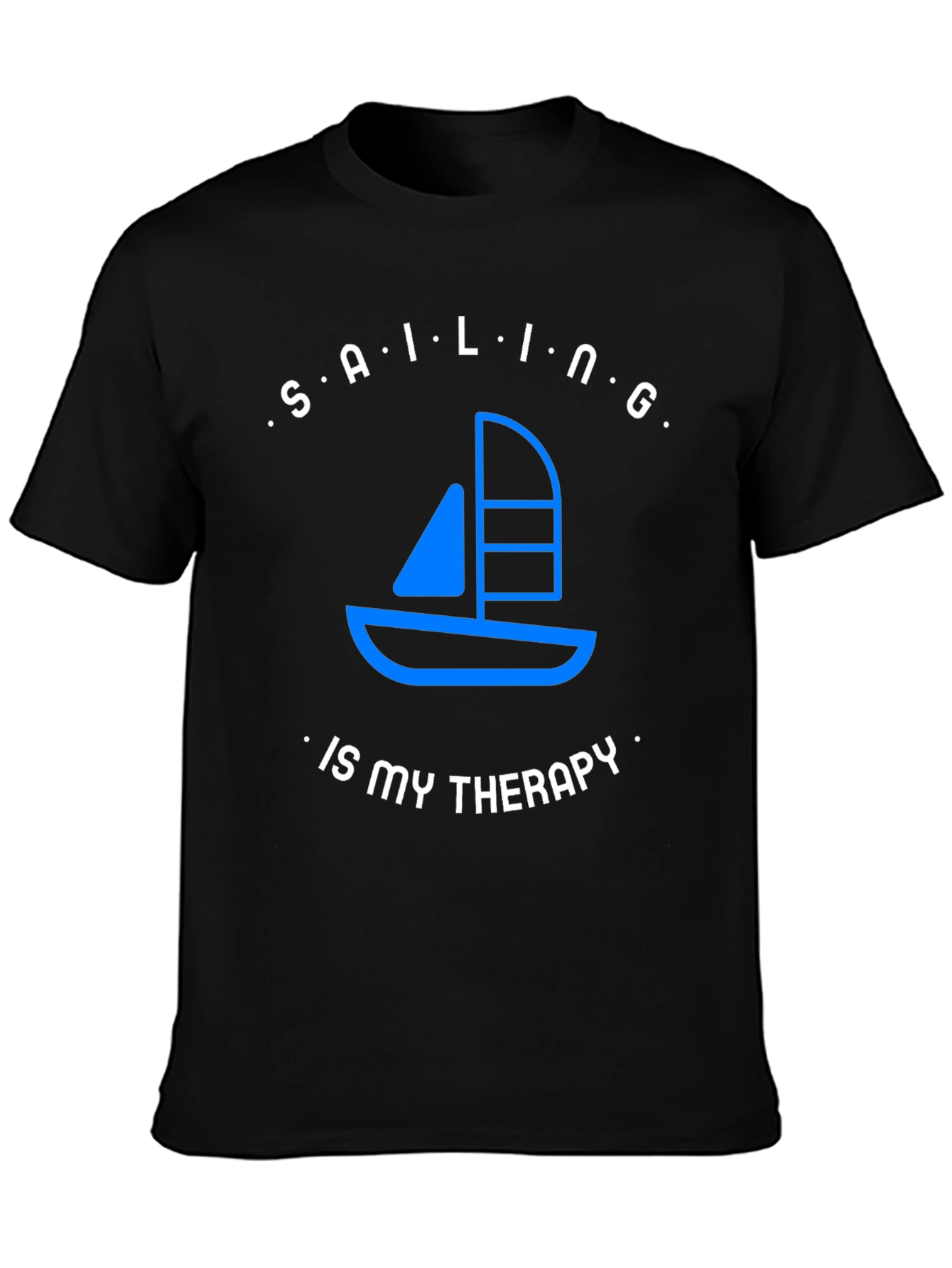 Sailing is My Therapy Graphic T-Shirt