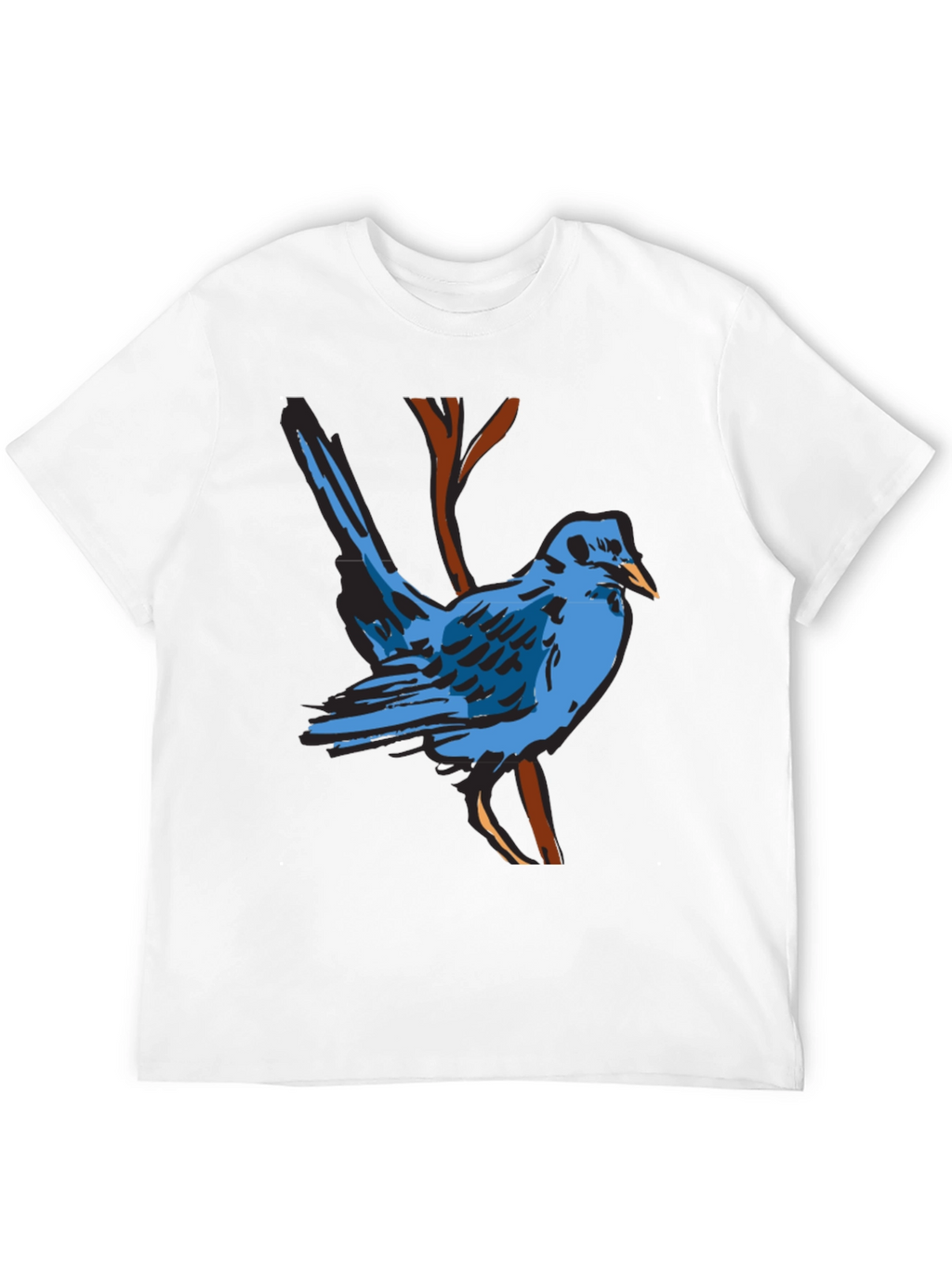 Blue Bird Graphic T-Shirt