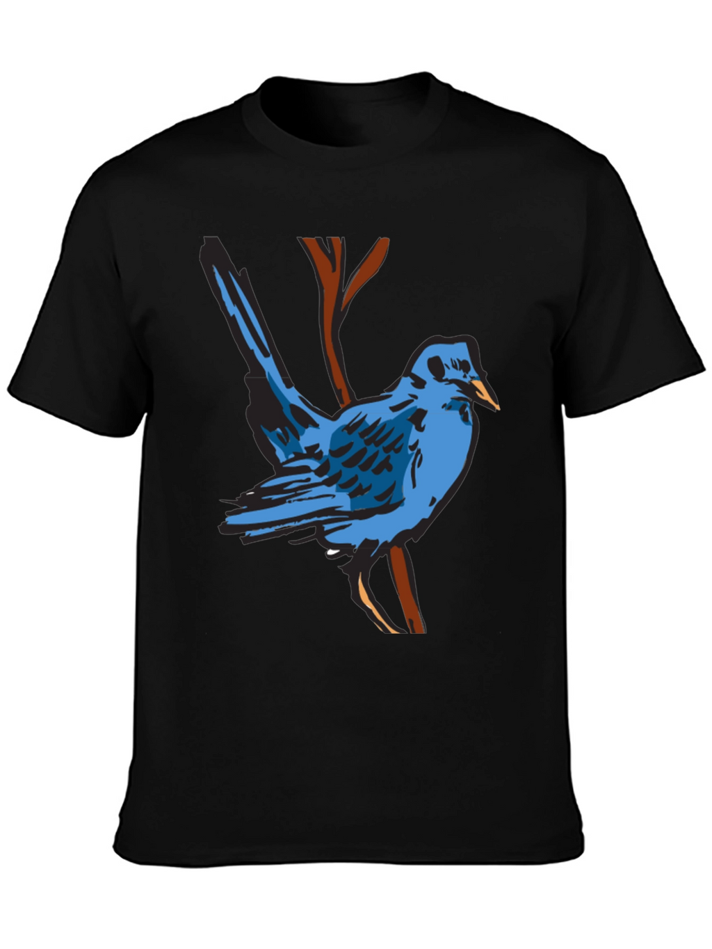 Blue Bird Graphic T-Shirt