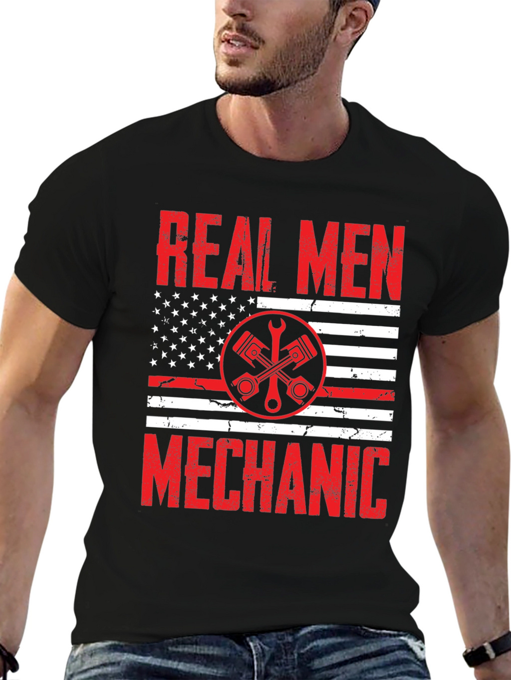 Real Men Mechanic T-Shirt