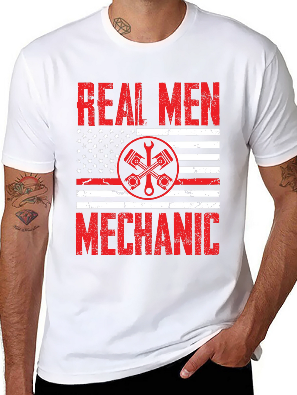 Real Men Mechanic T-Shirt