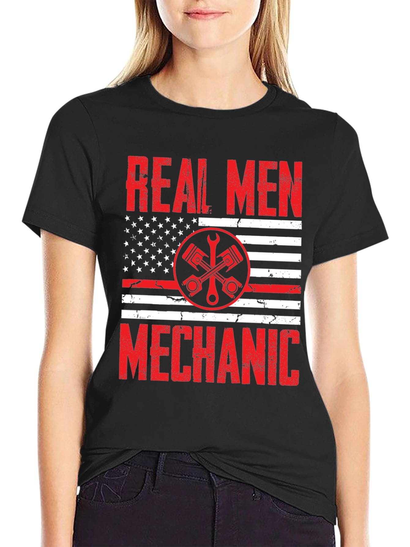 Real Men Mechanic T-Shirt